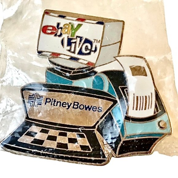 eBAY LIVE San Jose 10th Anniversary Collector Pin PITNEY BOWES New Sealed 2005 - Picture 4 of 4